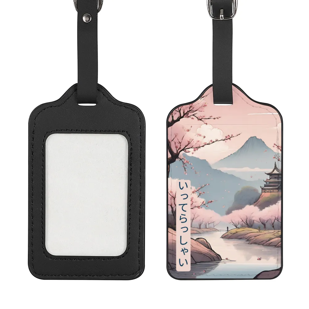 Japanese Nature Inspired Luggage Tags