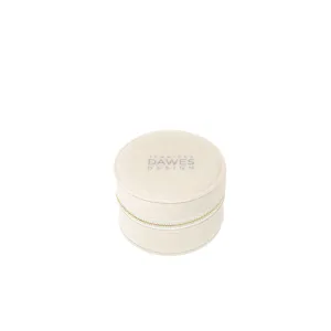 JDD Round Travel Jewelry Box