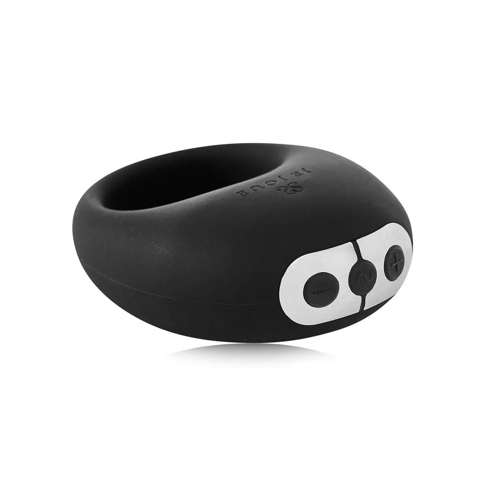 Je Joue Mio Vibrating Cock Ring - Black