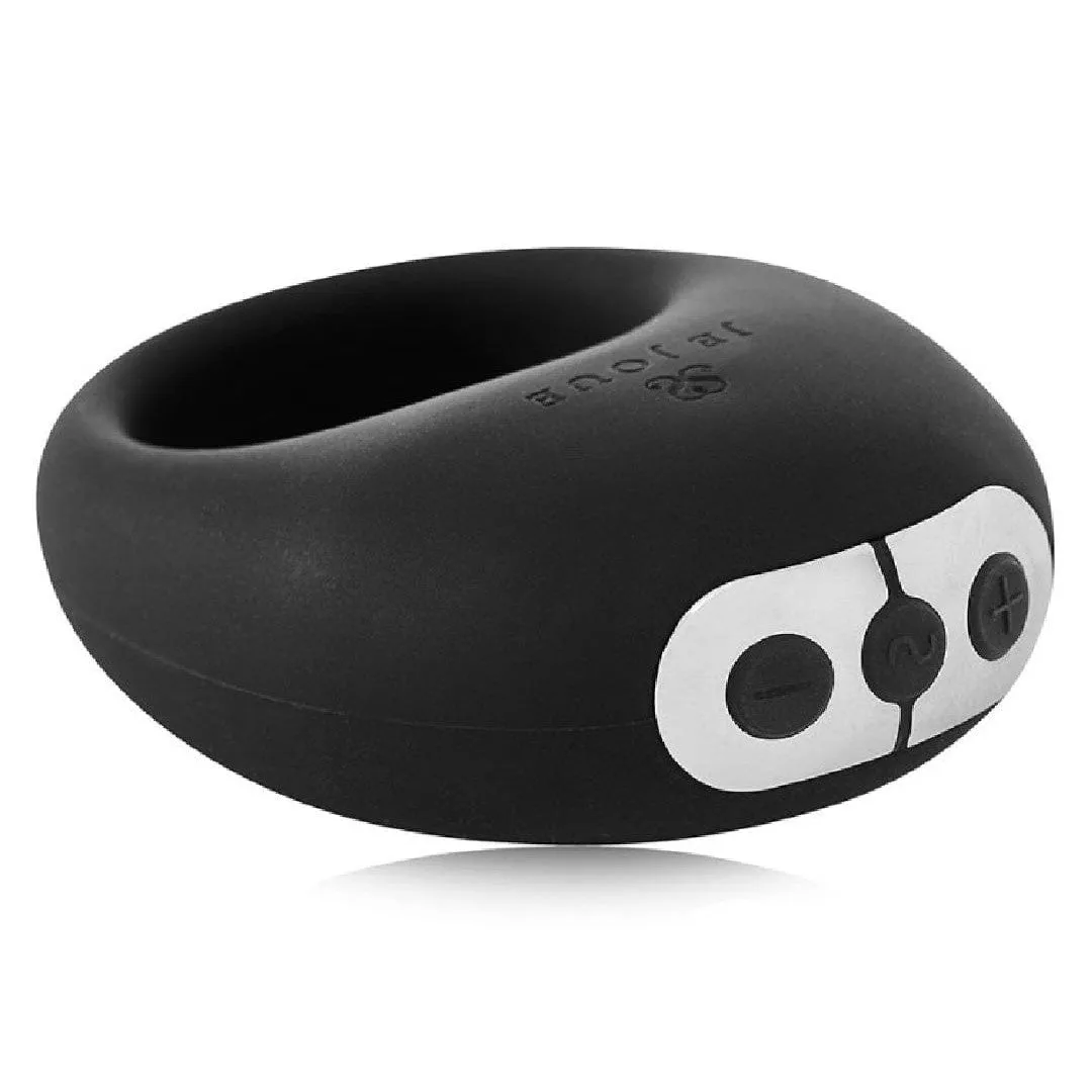 Je Joue Mio Vibrating Cock Ring - Black