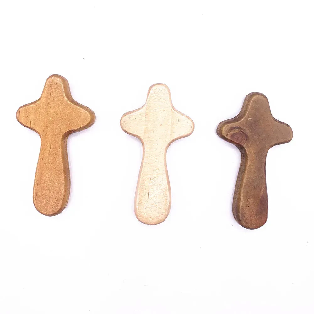 Jesus Wood Cross Hand Catholic Religious Church Utensils