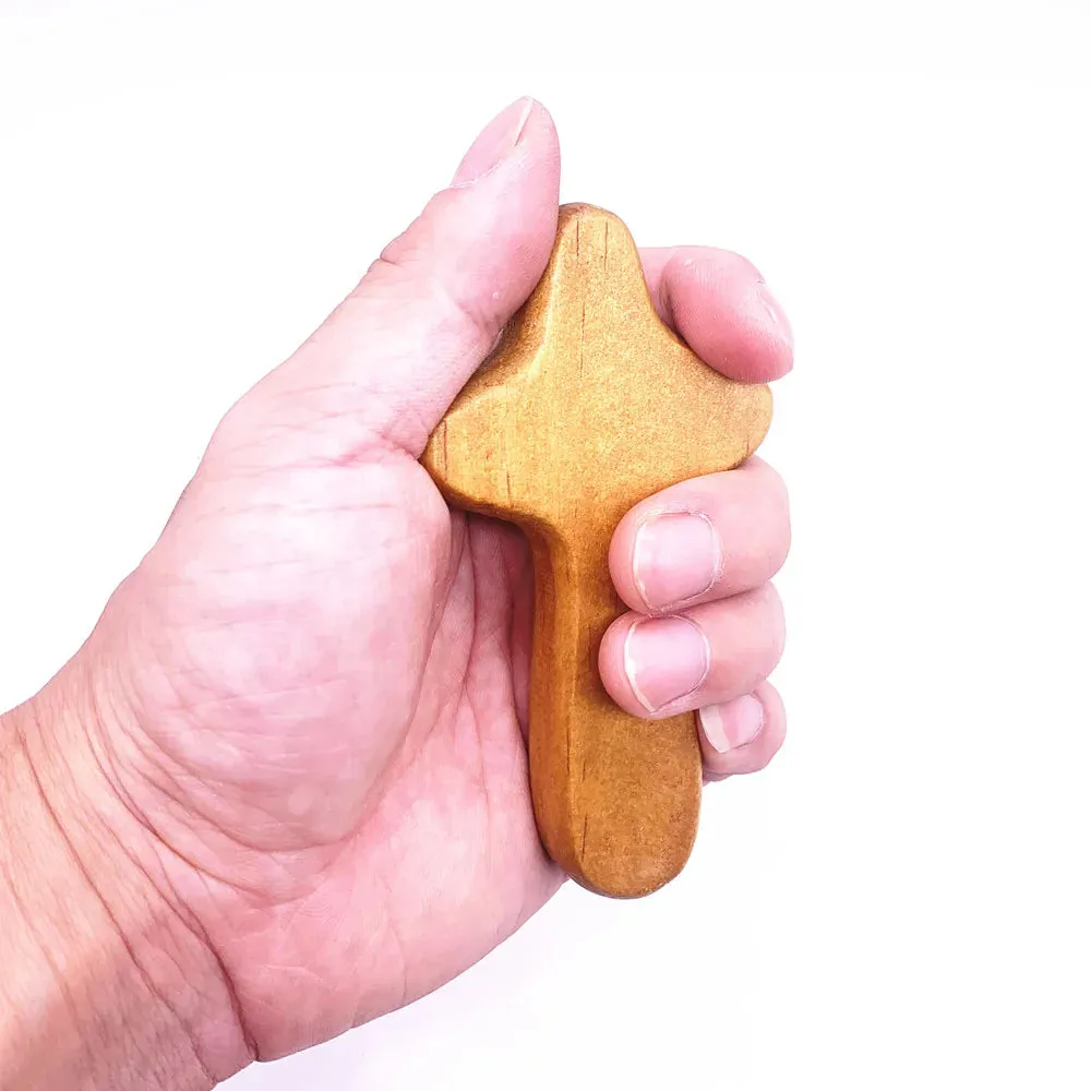 Jesus Wood Cross Hand Catholic Religious Church Utensils