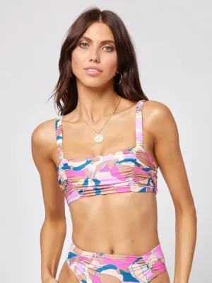 Joanna Top In Sundazed Floral