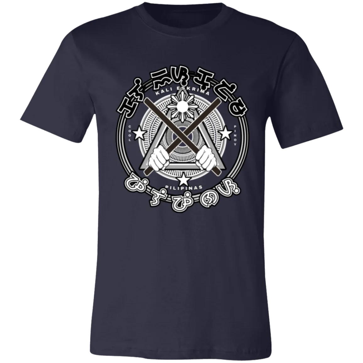 Kali Eskrima Eskrima Sticks Unisex Jersey T-Shirt