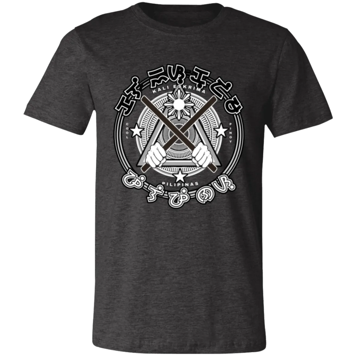 Kali Eskrima Eskrima Sticks Unisex Jersey T-Shirt