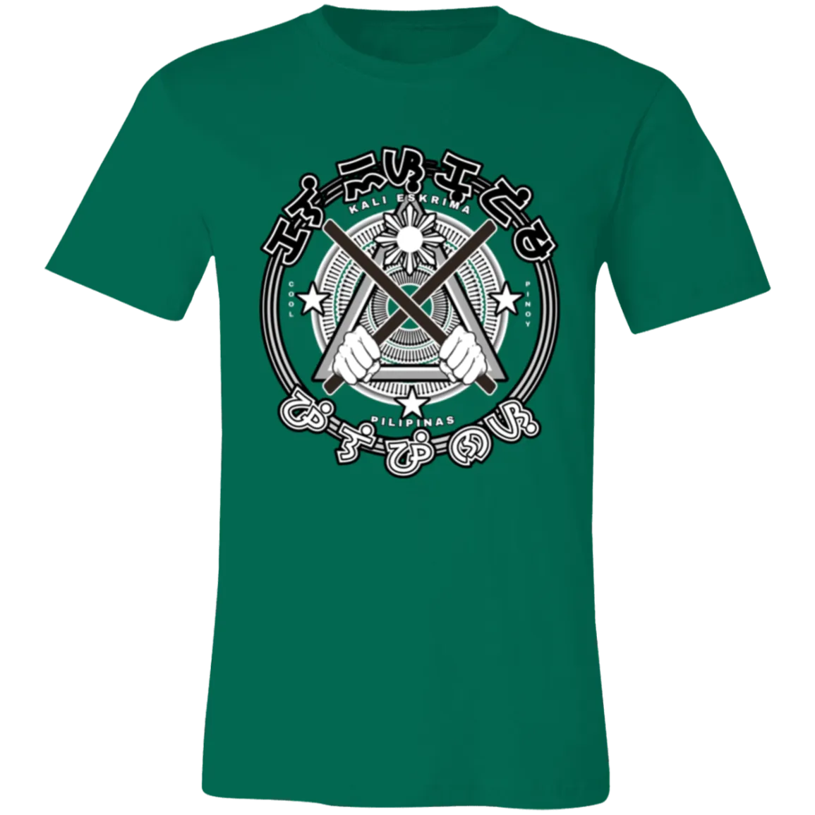 Kali Eskrima Eskrima Sticks Unisex Jersey T-Shirt