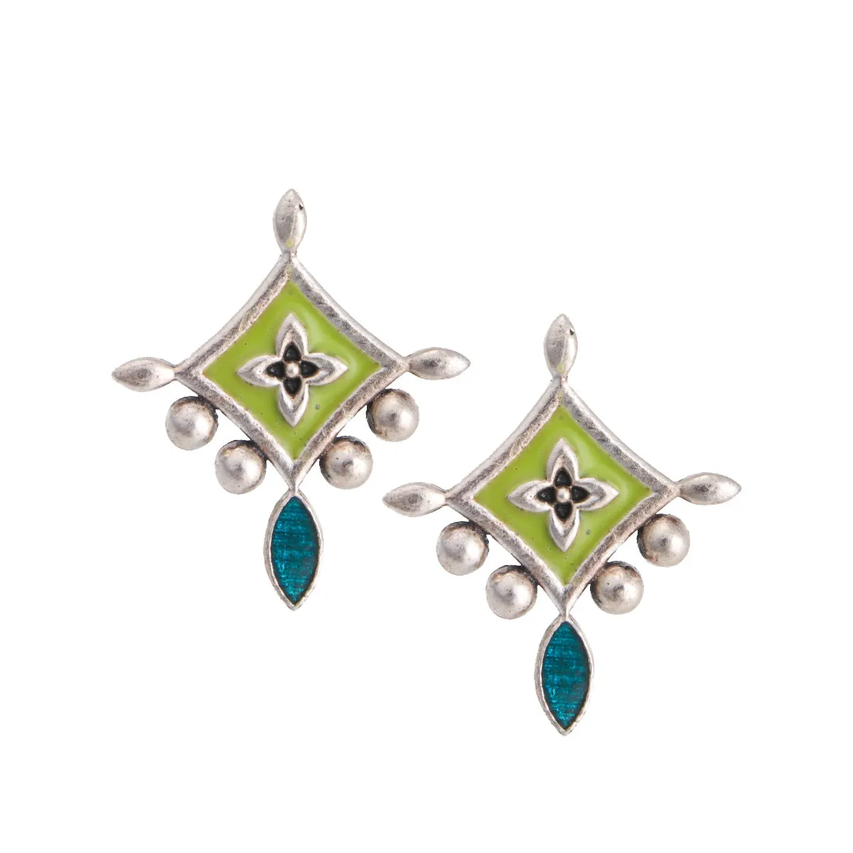 Kriti Silver Toe Rings by MOHA
