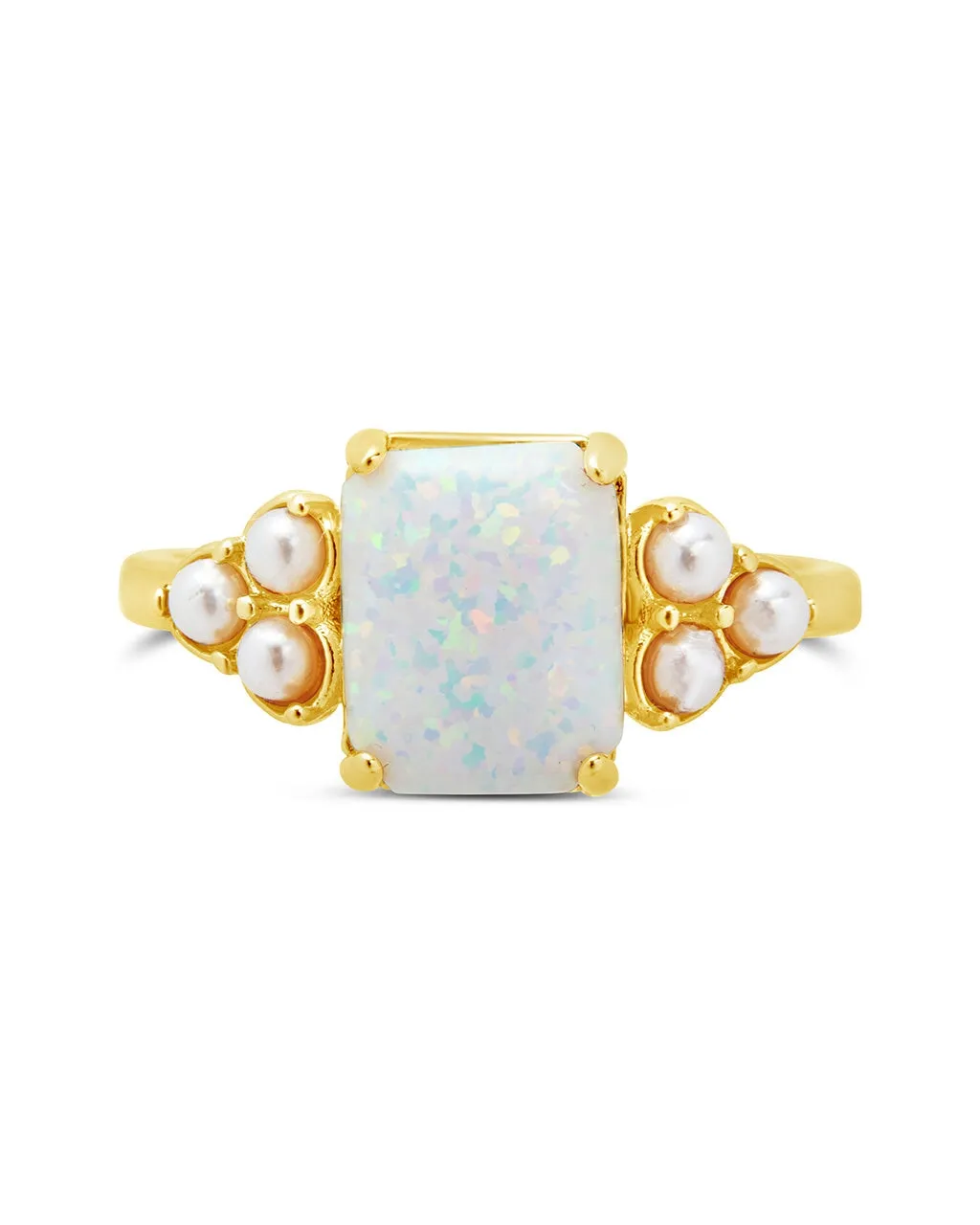 Lana Pearl & Opal Ring