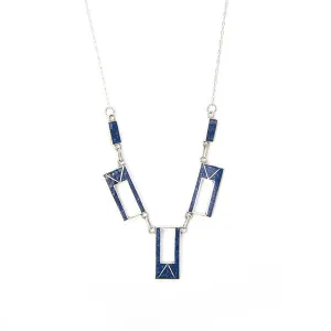 Lapis Lazuli Nicancil Necklace | Handcrafted Jewelry | Inspired by the Andes