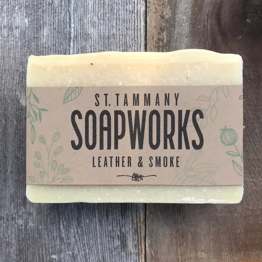 Leather & Smoke Soap