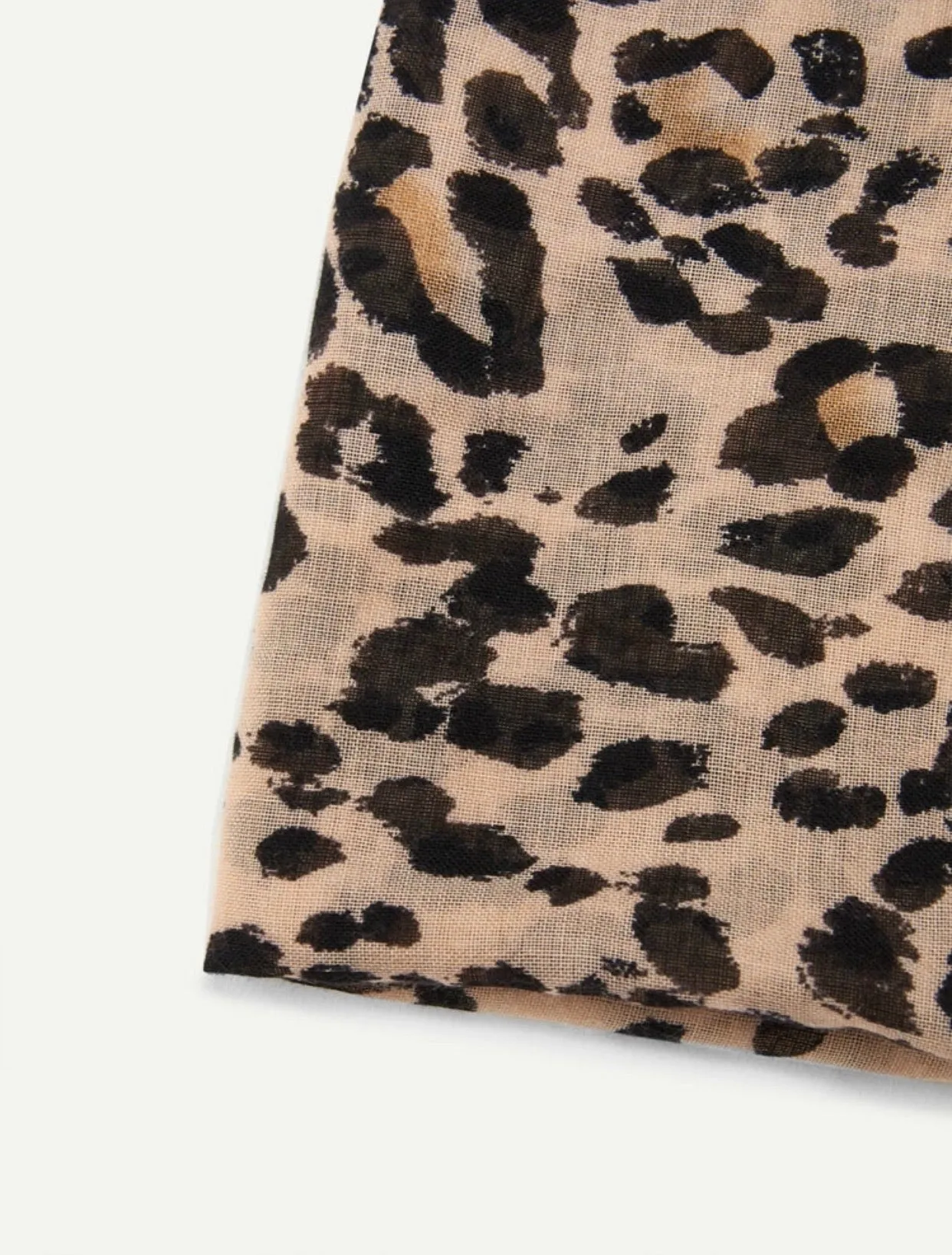 LEOPARD SCARF SARONG
