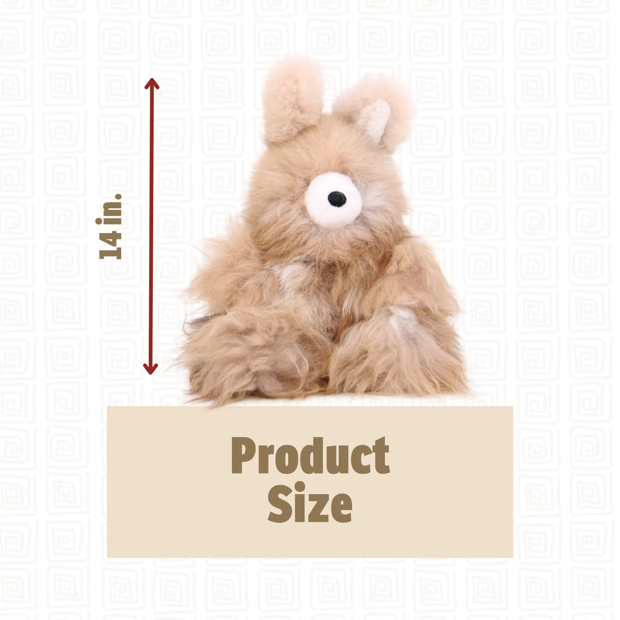 Light Brown Rabbit with White Nose