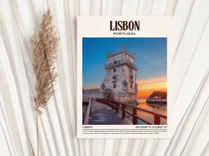 Lisbon Vintage Wall Art, Portugal