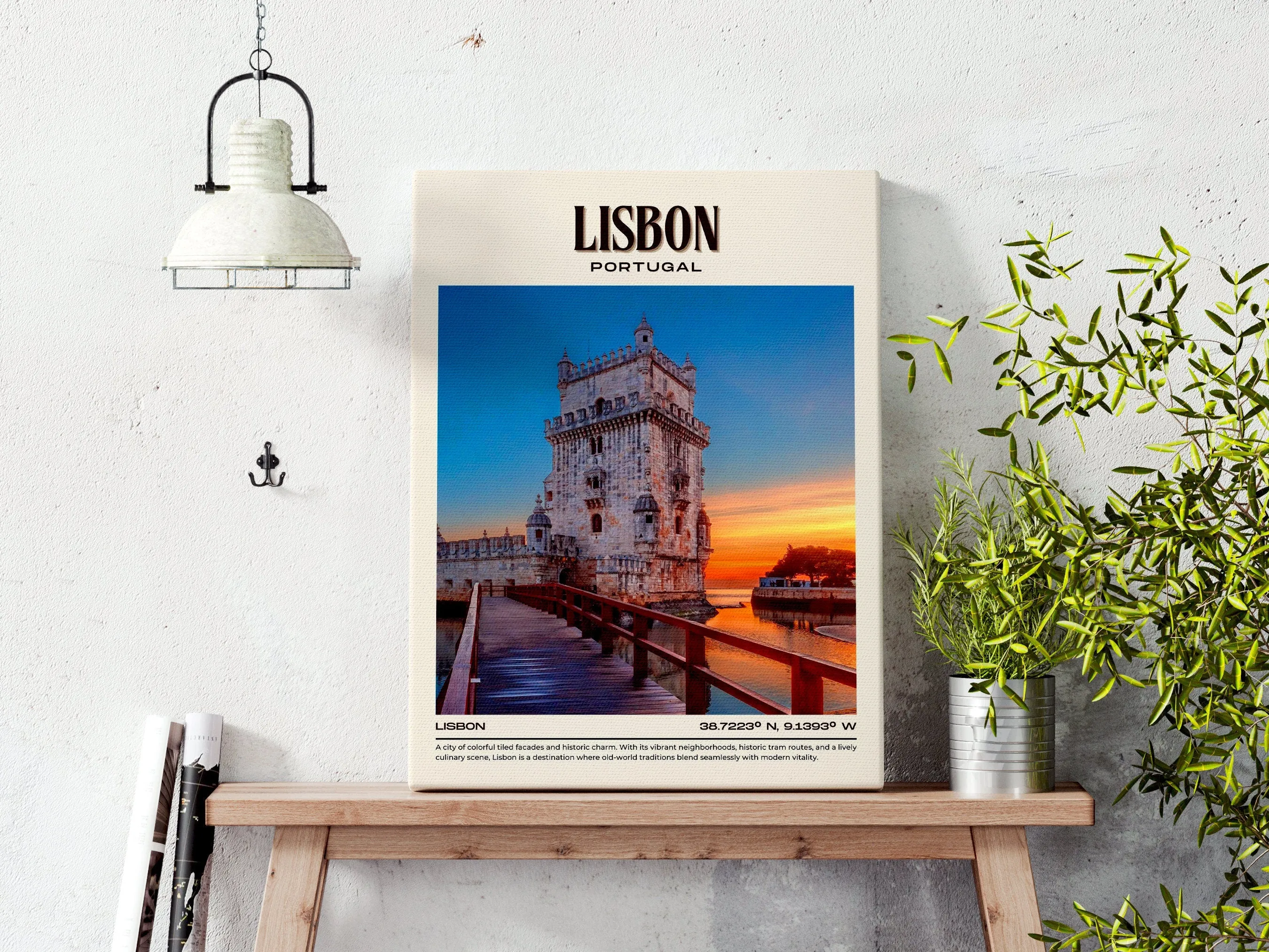 Lisbon Vintage Wall Art, Portugal
