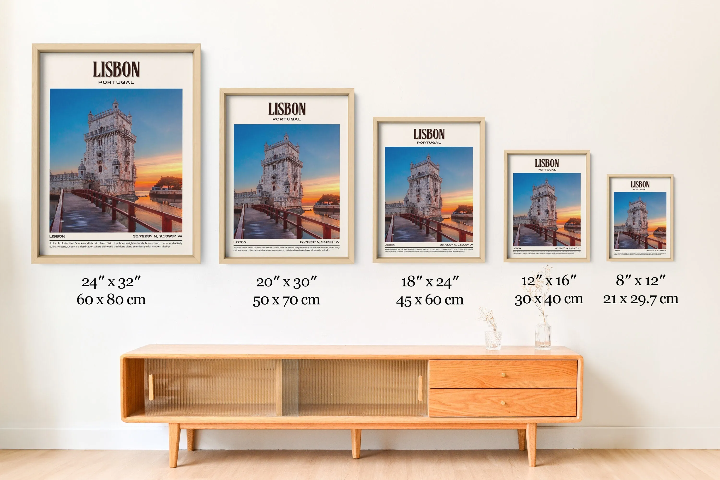 Lisbon Vintage Wall Art, Portugal