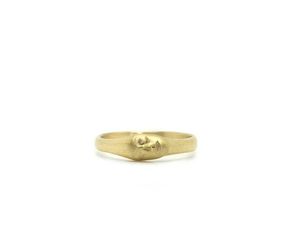 Little Grey Lady Cameo Ring