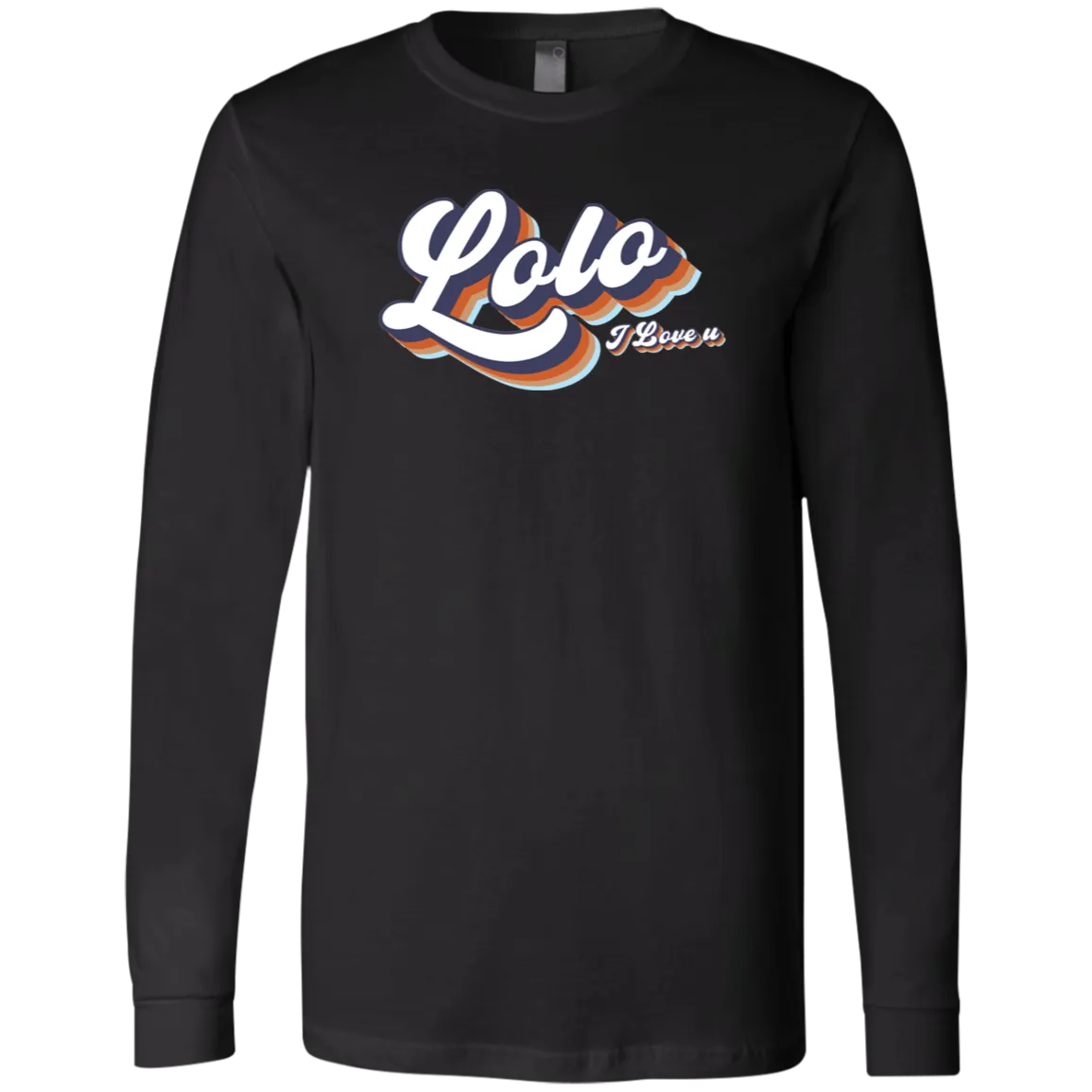 Lolo I Love U Unisex Jersey Long Sleeve T-Shirt