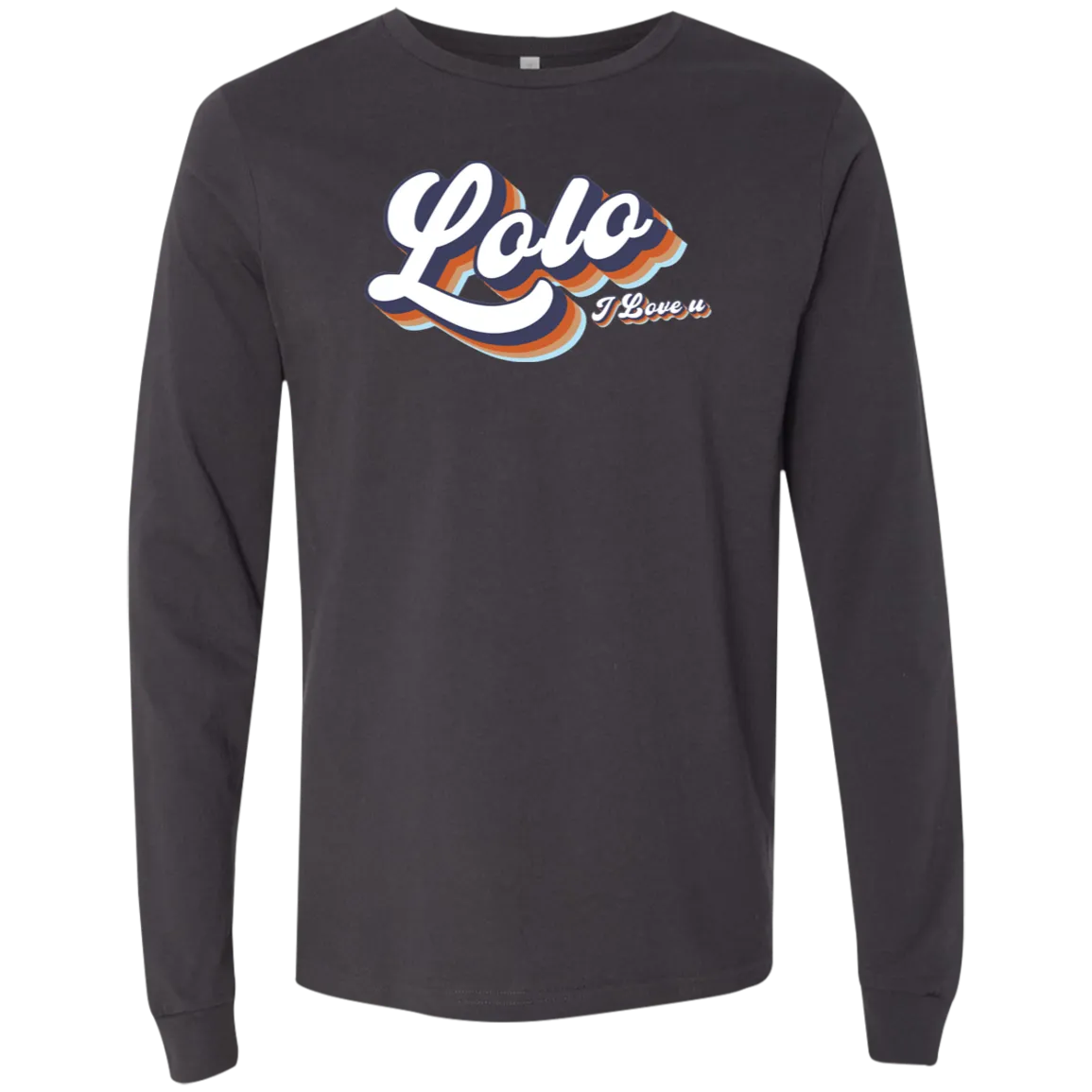 Lolo I Love U Unisex Jersey Long Sleeve T-Shirt