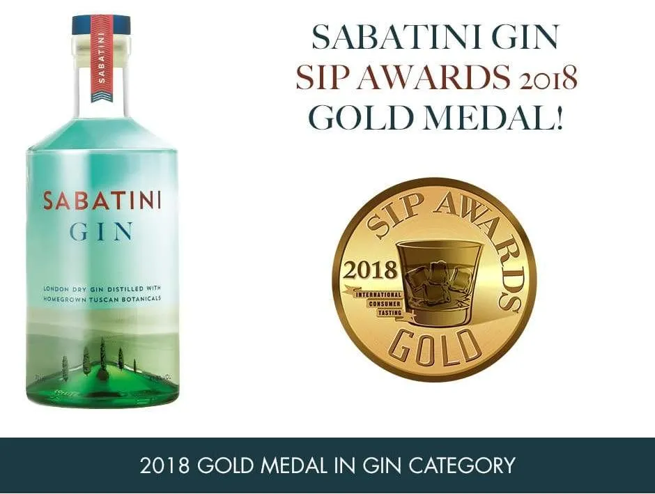 London Dry Gin Distilled with Tuscan herbs