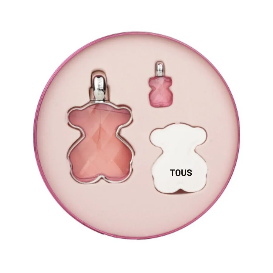LoveMe by Tous for Women 3.0 oz EDP 3pc Gift Set