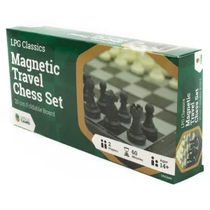 LPG Plastic Magnetic Travel Chess Set - 20 cm Foldable Board