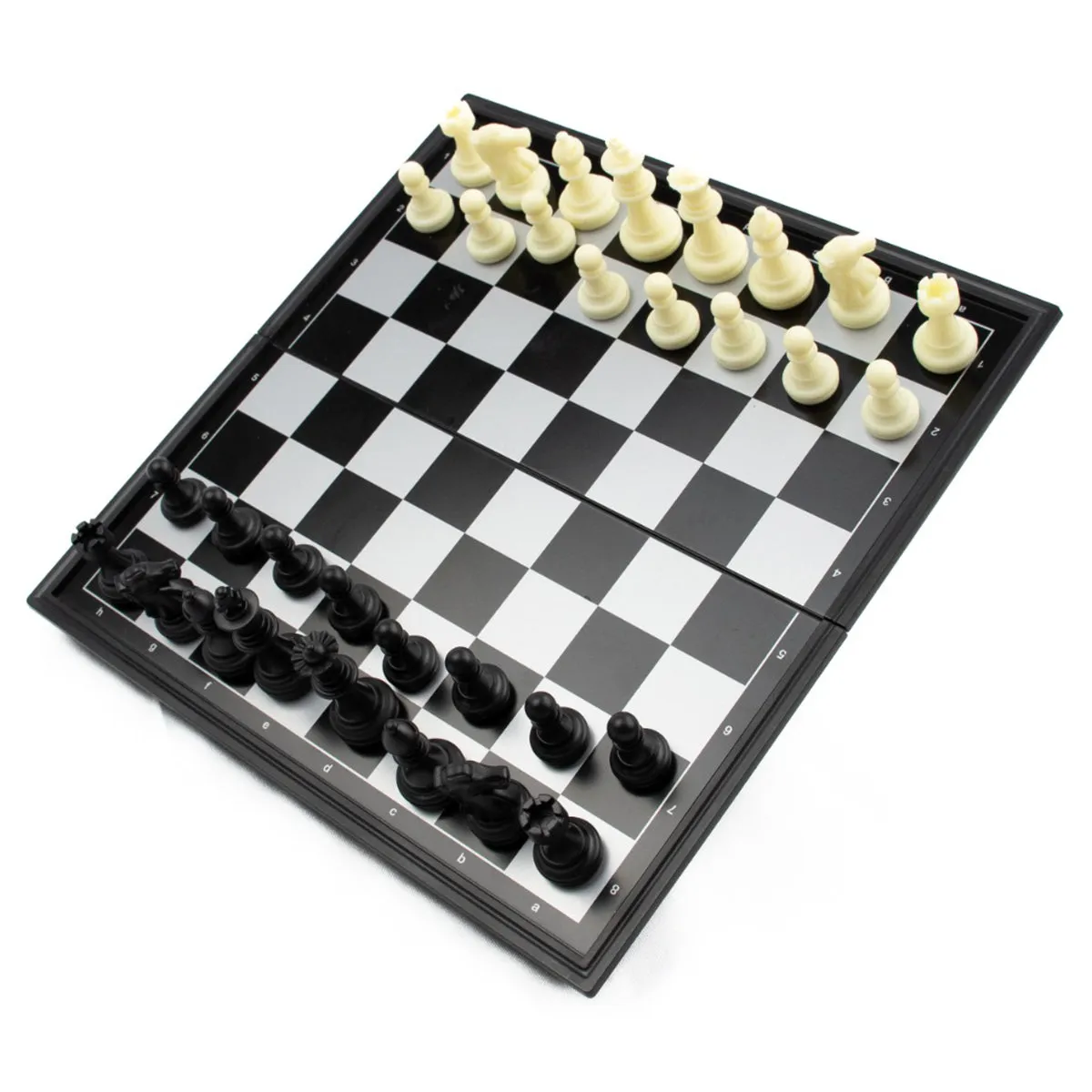 LPG Plastic Magnetic Travel Chess Set - 20 cm Foldable Board