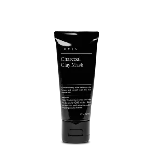 Lumin Men's Facial Cleansing Charcoal Clay Mask 1.7 oz.