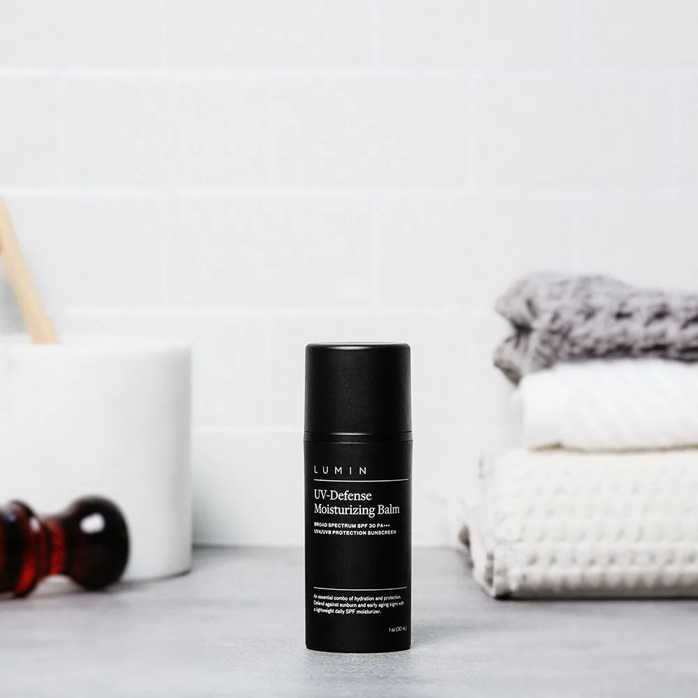 Lumin Men's UV Defense SPF 30 Moisturizing Balm 1 oz.