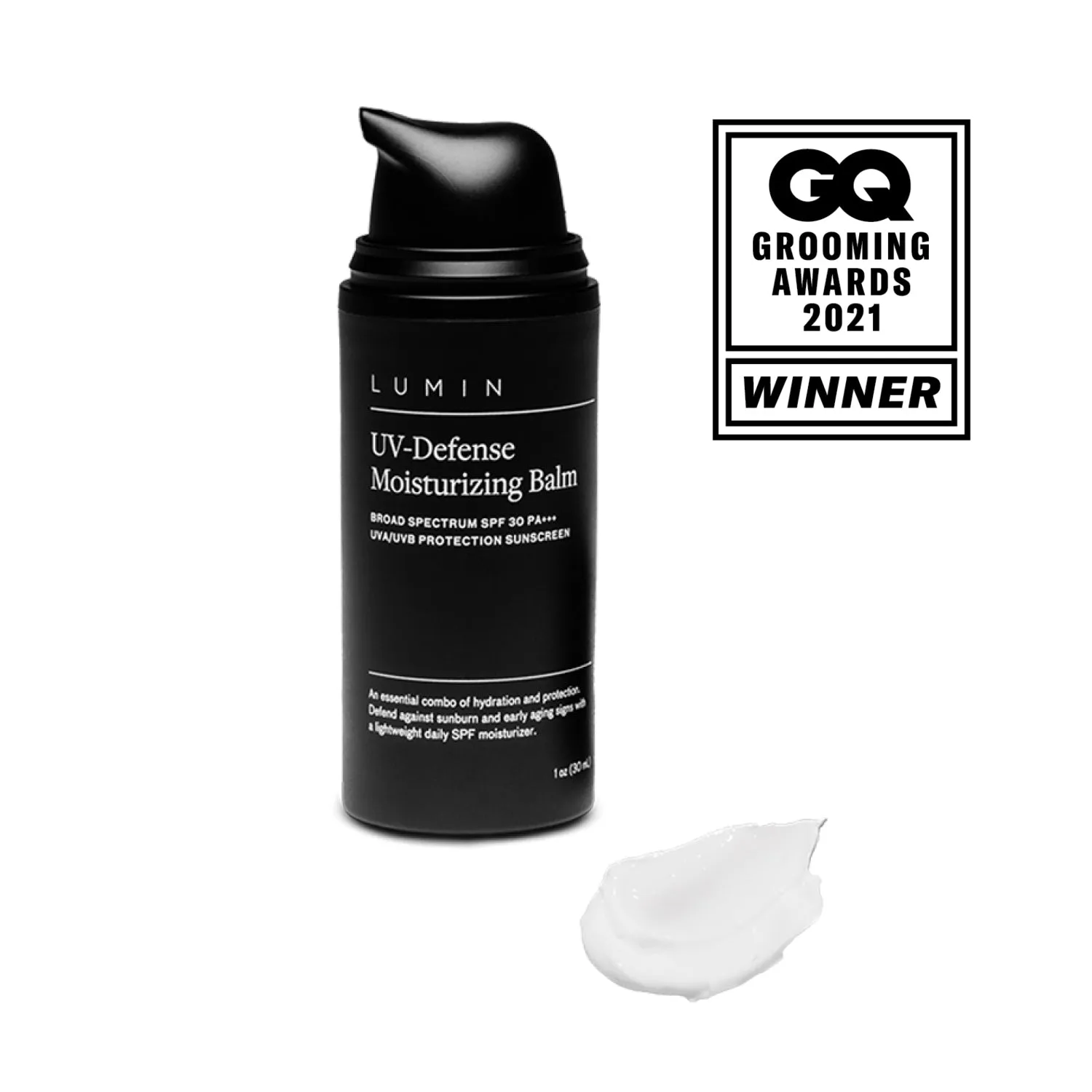 Lumin Men's UV Defense SPF 30 Moisturizing Balm 1 oz.