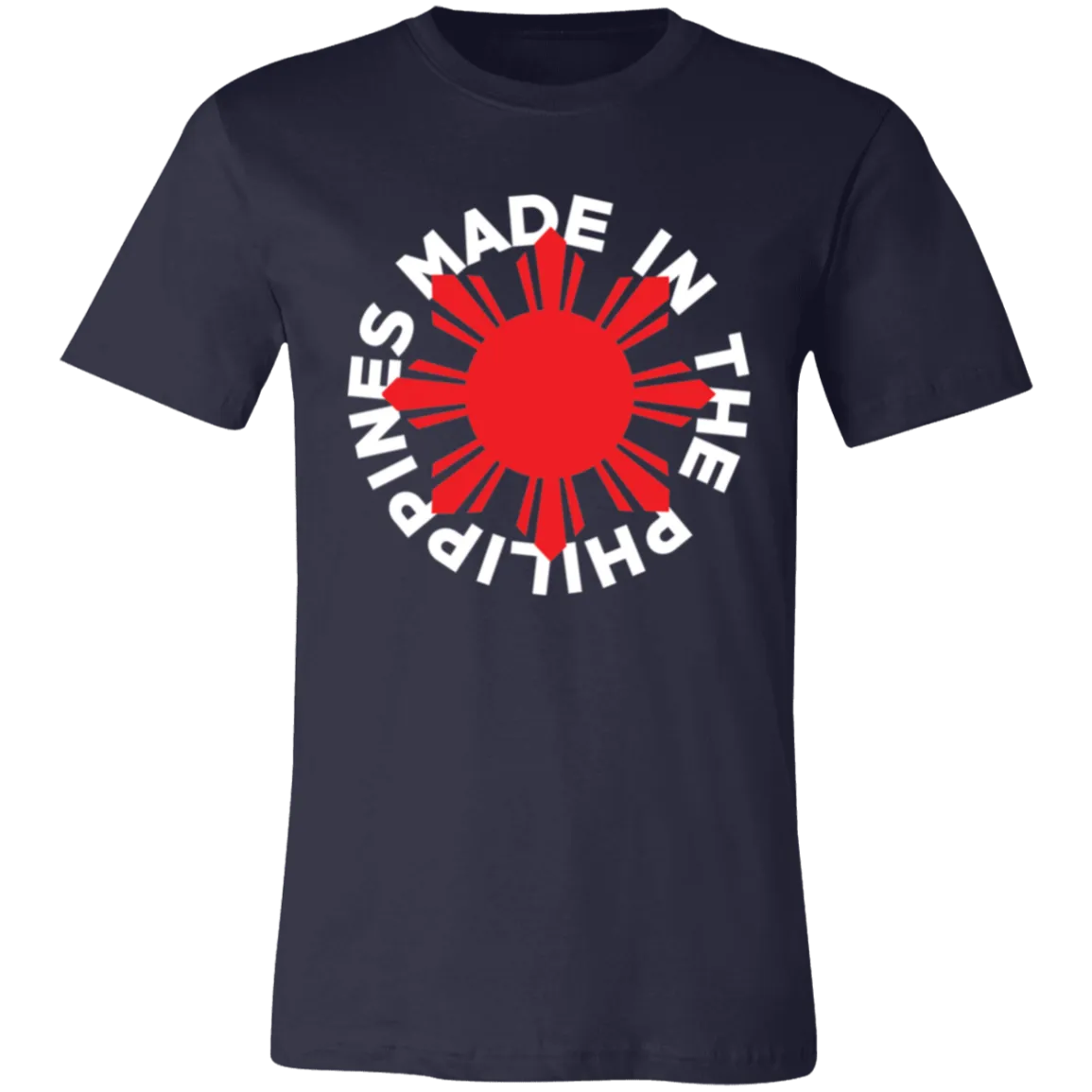 Made in the Philippines Red Sun Unisex Jersey T-Shirt