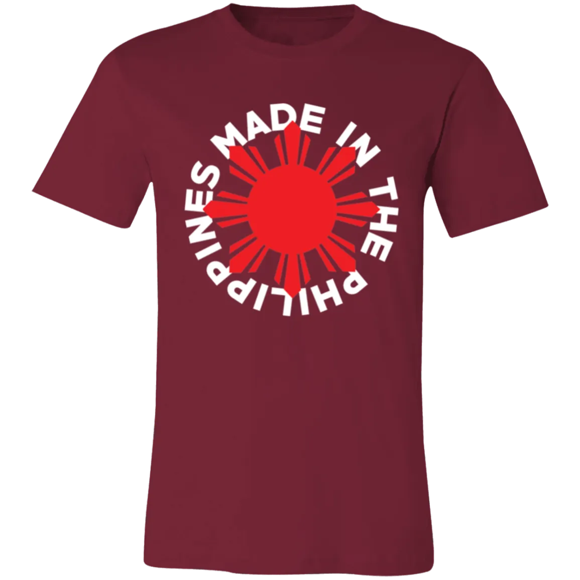 Made in the Philippines Red Sun Unisex Jersey T-Shirt