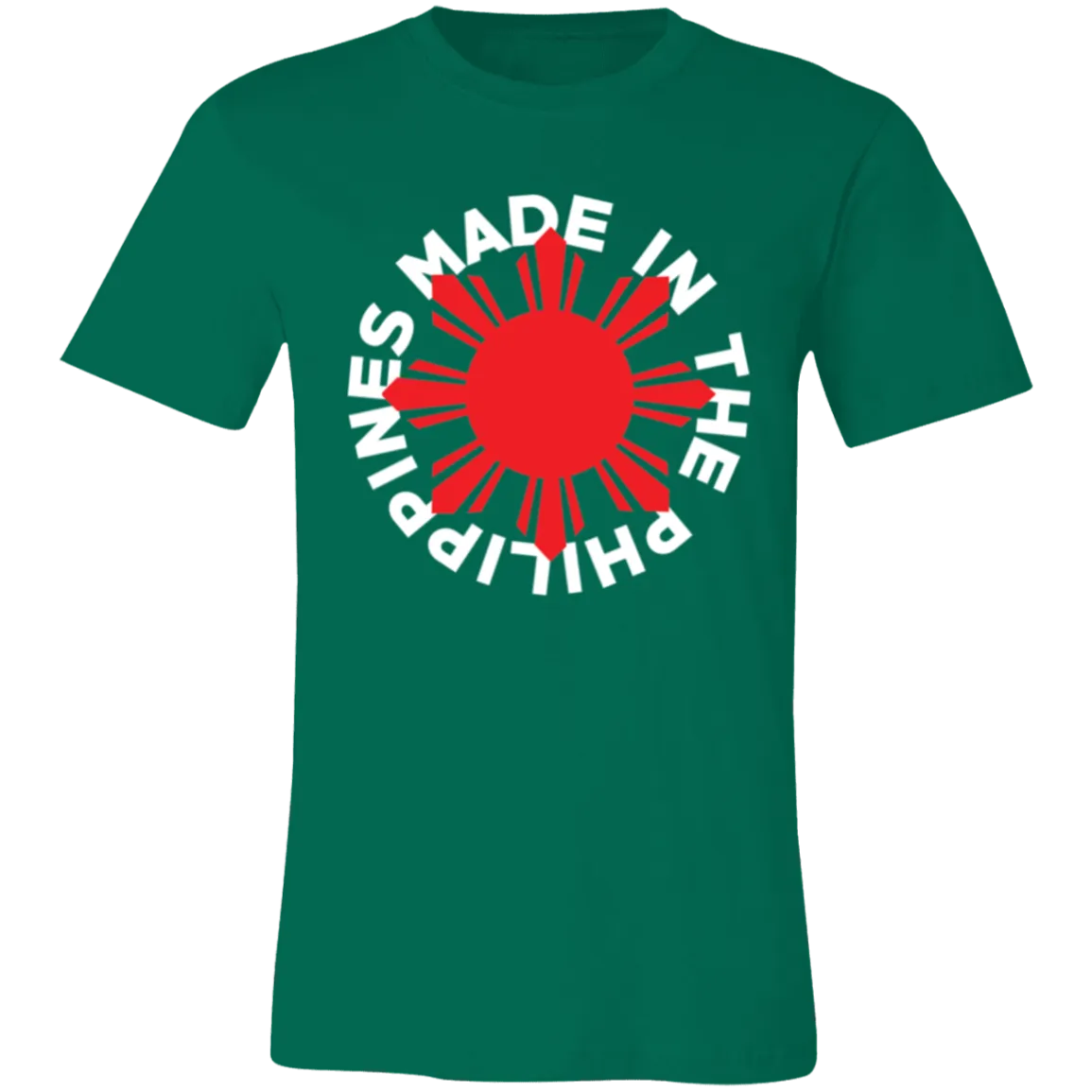 Made in the Philippines Red Sun Unisex Jersey T-Shirt
