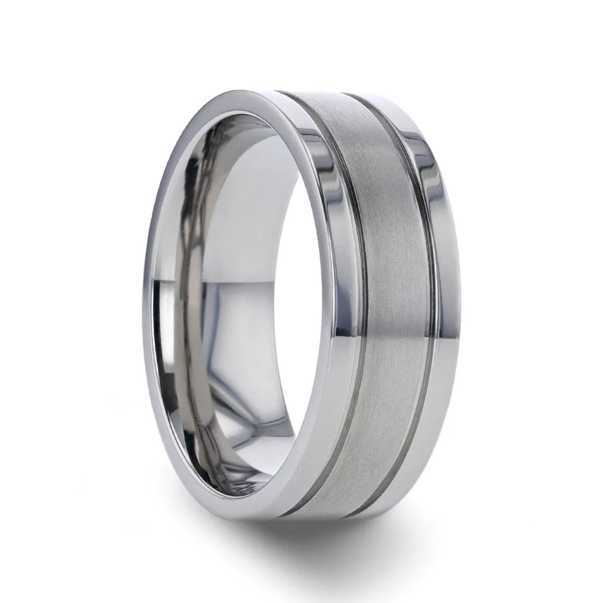 MAGNUM | Titanium Ring Offset Grooves