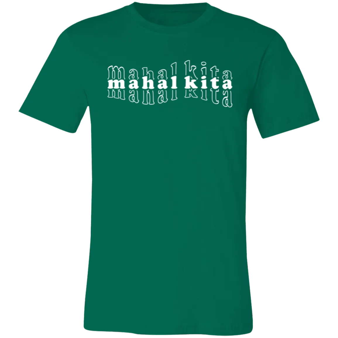 Mahal Kita Mesh Warp Unisex Jersey T-Shirt