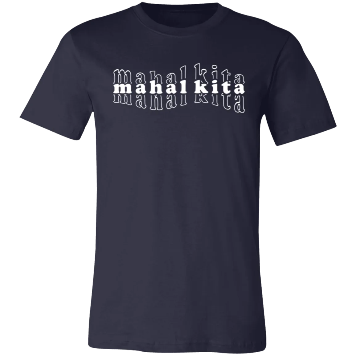 Mahal Kita Mesh Warp Unisex Jersey T-Shirt