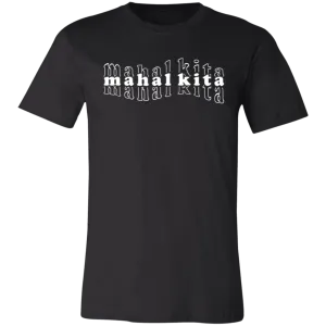 Mahal Kita Mesh Warp Unisex Jersey T-Shirt
