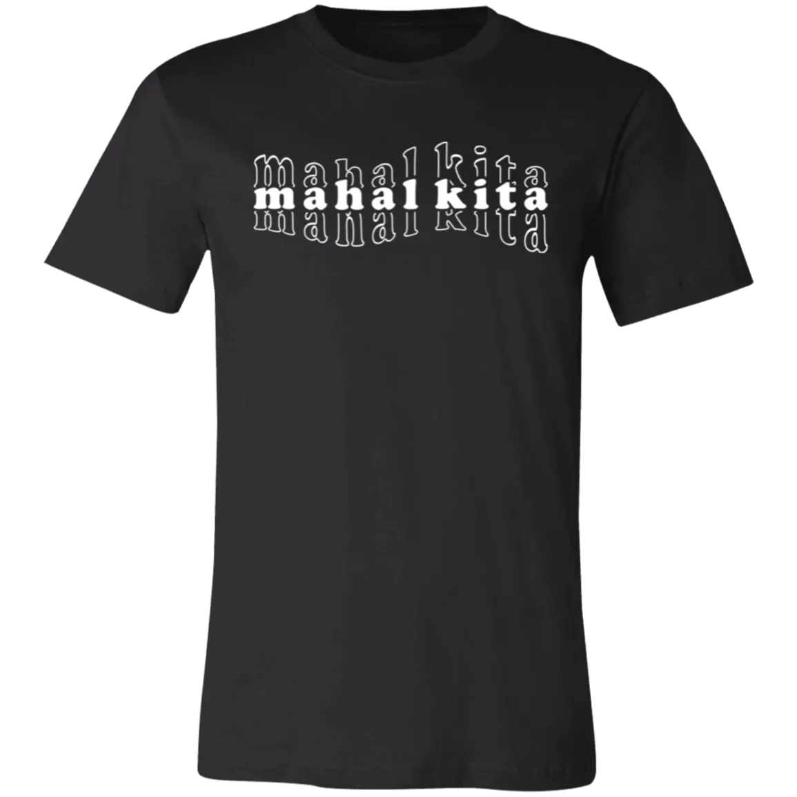 Mahal Kita Mesh Warp Unisex Jersey T-Shirt