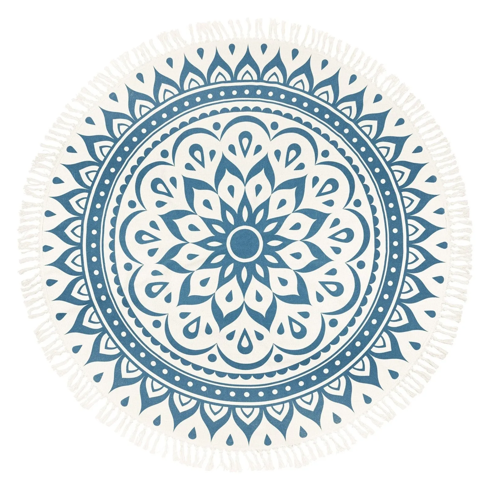Mandala Meditation & Sound Bath Rug - 6.5 feet / 200 cm