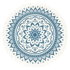 Mandala Meditation & Sound Bath Rug - 6.5 feet / 200 cm