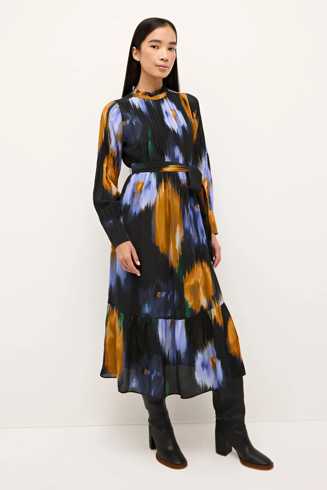 Marie Oliver - Catie Midi Dress - Perigold