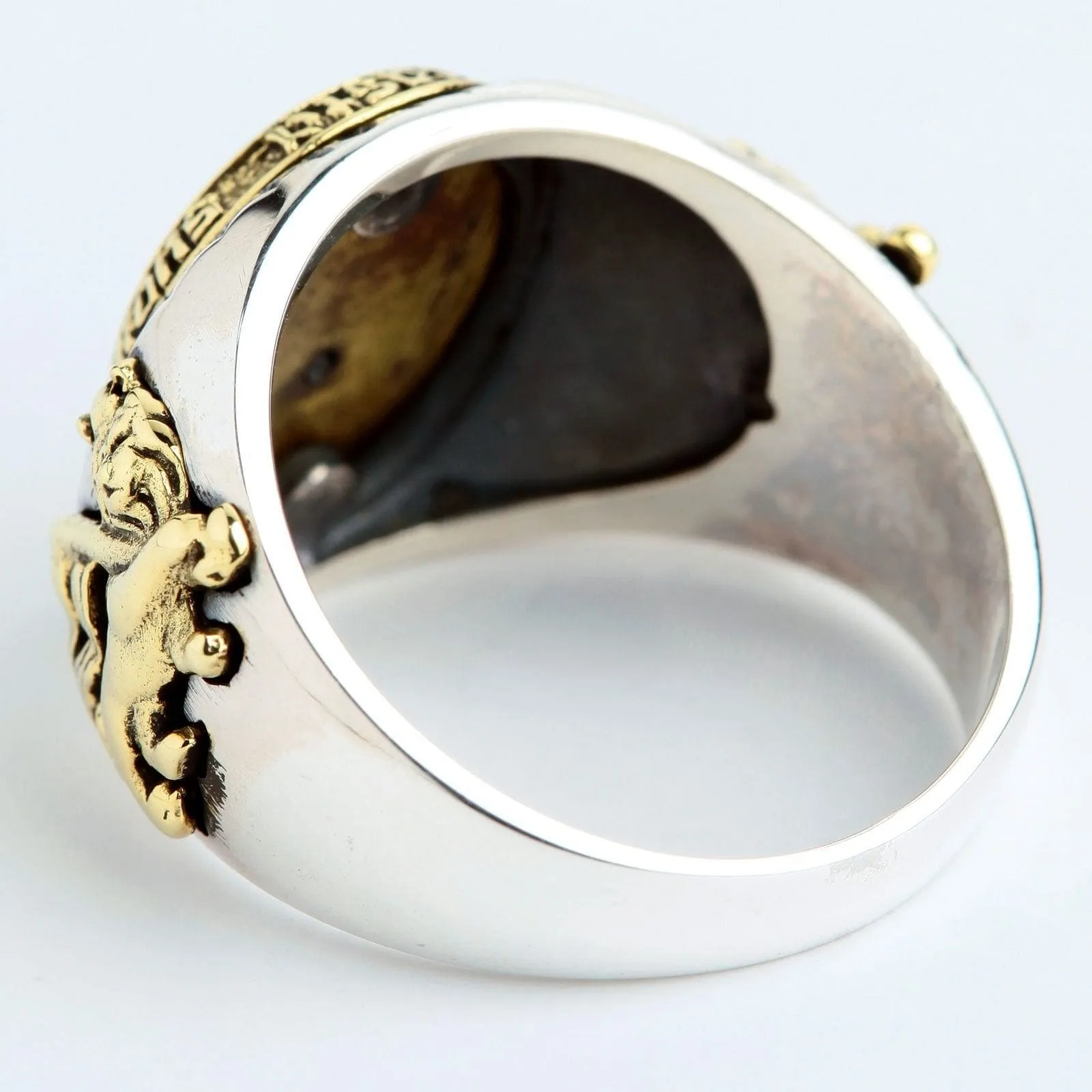 Marijuana Cannabis Leaf Sterling Silver Ring