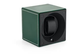Masterbox Single Green Toledo Leather White Stitches