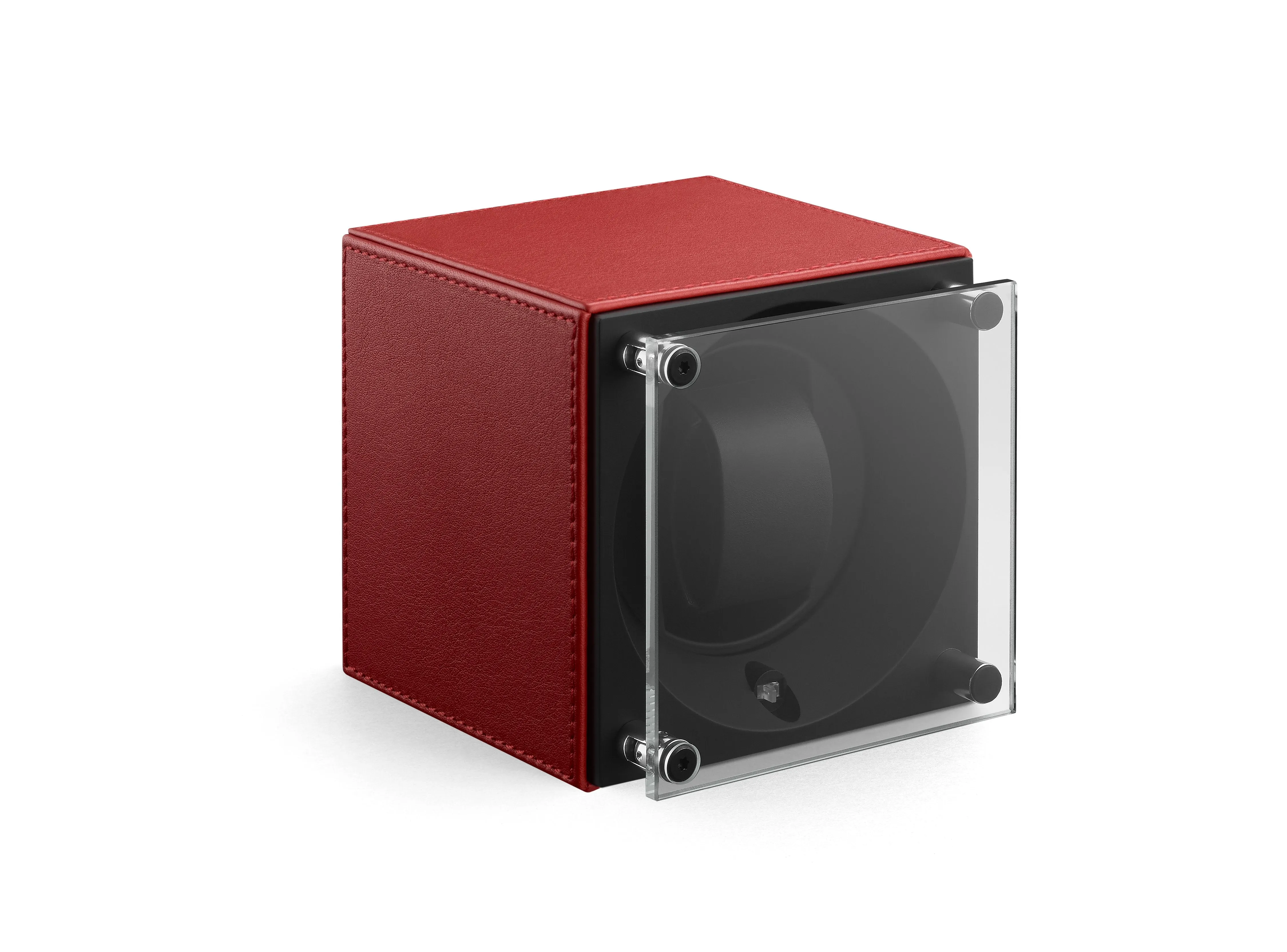 Masterbox Single Red Toledo Leather Red Stitches