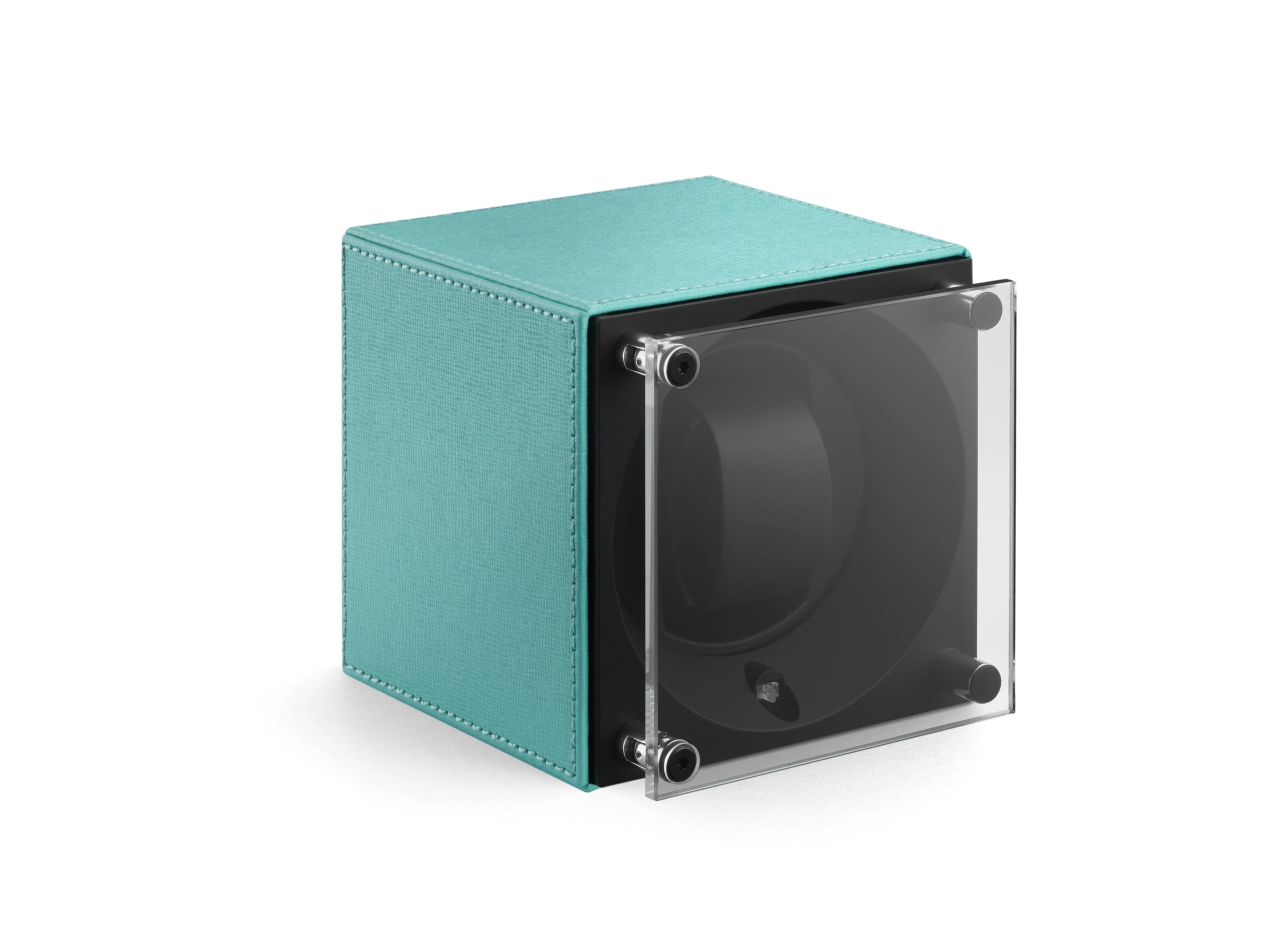 Masterbox Single Turquoise Toledo Leather Tuquoise Stitches