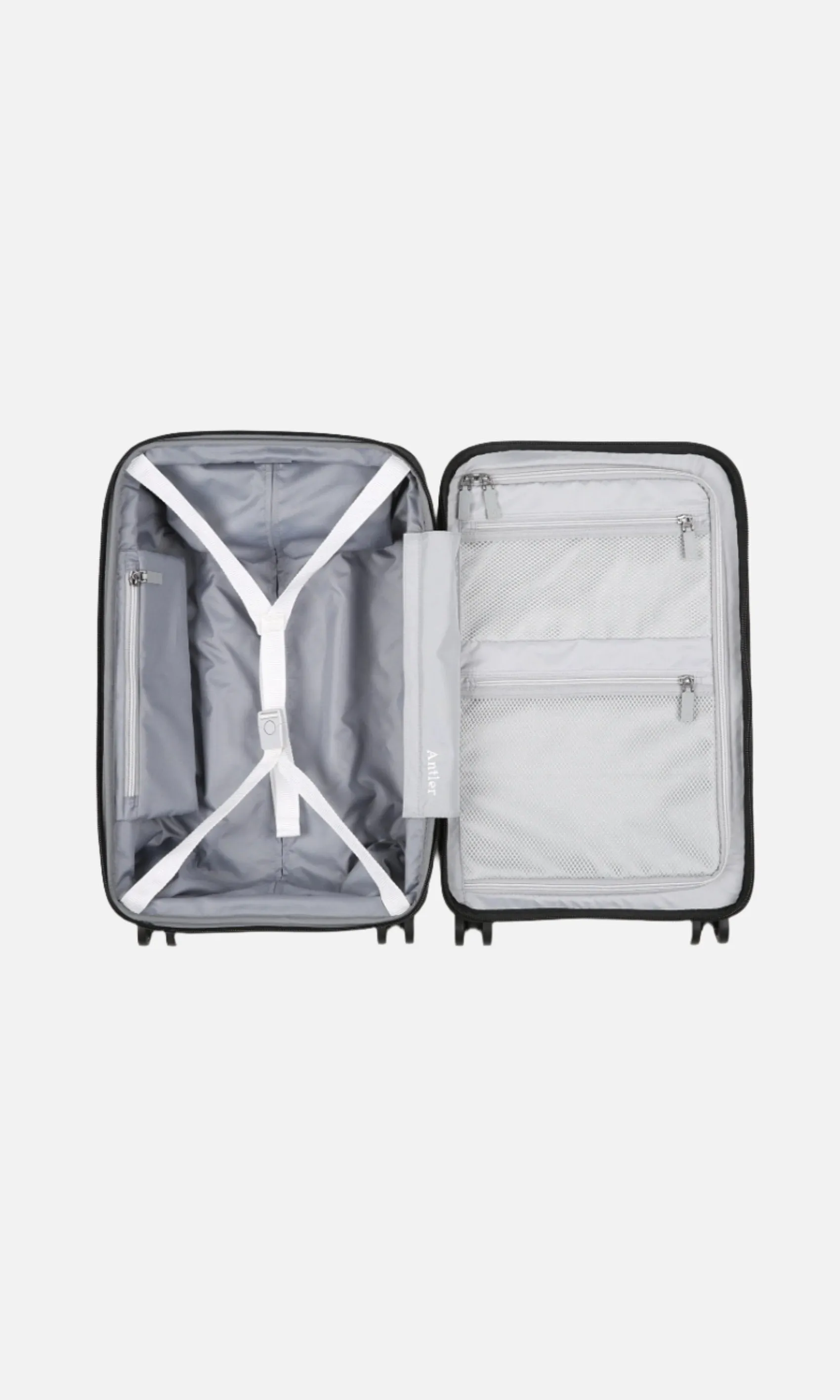 Medium Suitcase in White - Lincoln