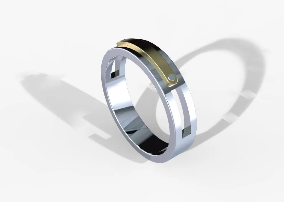 Men ring, Masculine ring, Sailor ring, Skipper ring