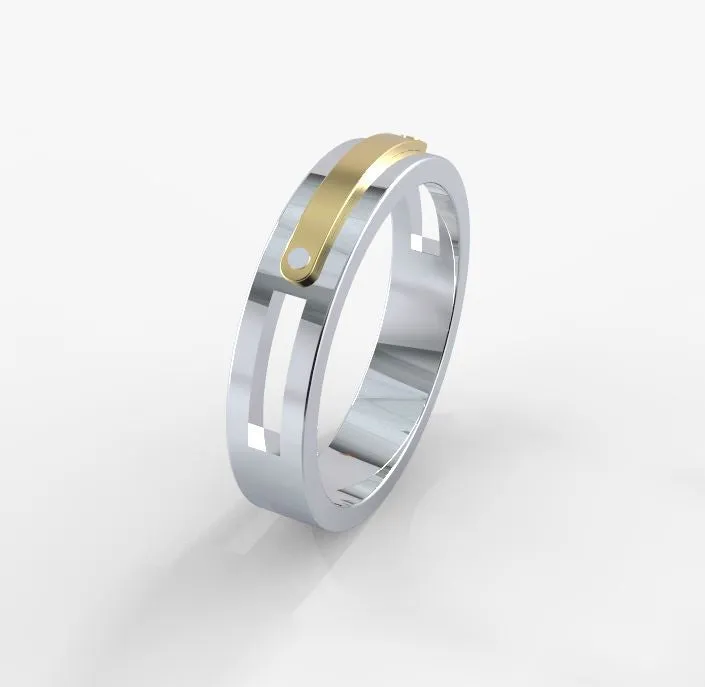 Men ring, Masculine ring, Sailor ring, Skipper ring