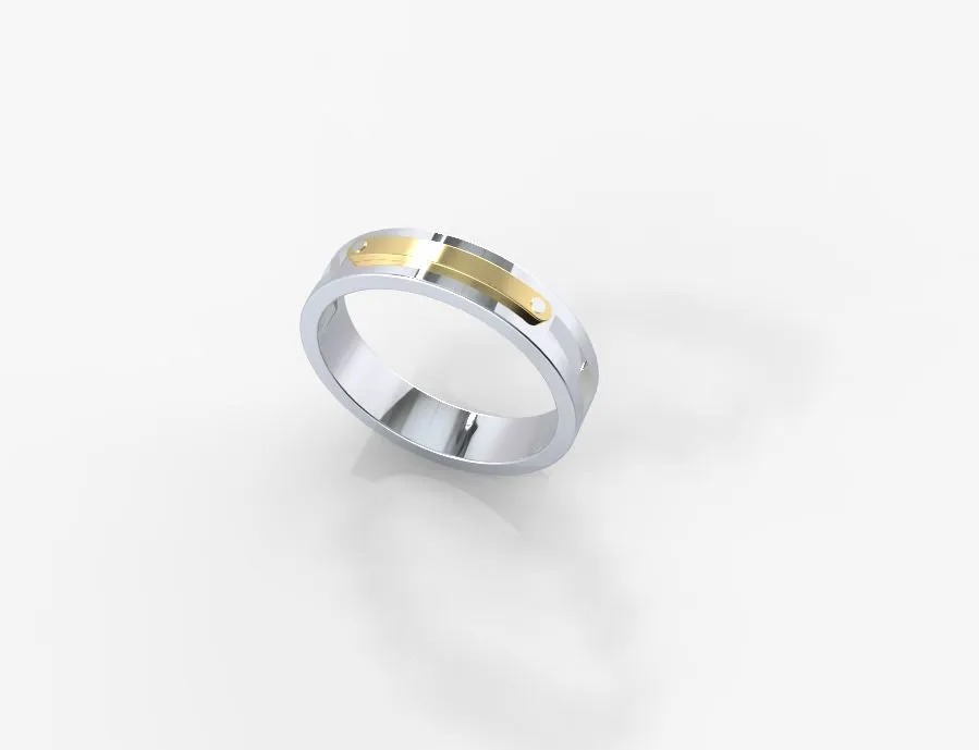 Men ring, Masculine ring, Sailor ring, Skipper ring