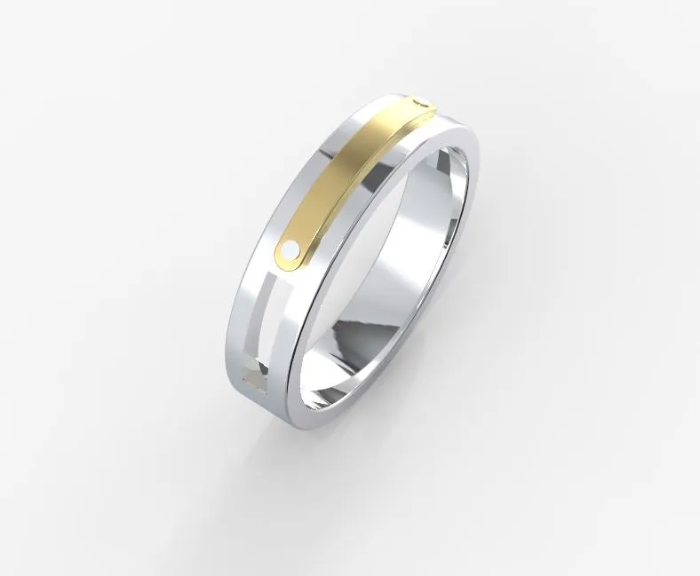 Men ring, Masculine ring, Sailor ring, Skipper ring