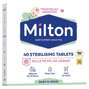 Milton Sterilising Tablets 40 pack